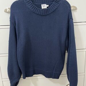Princess Polly Blue Crew Neck Sweater